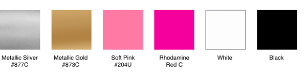color option for Private Label Printing