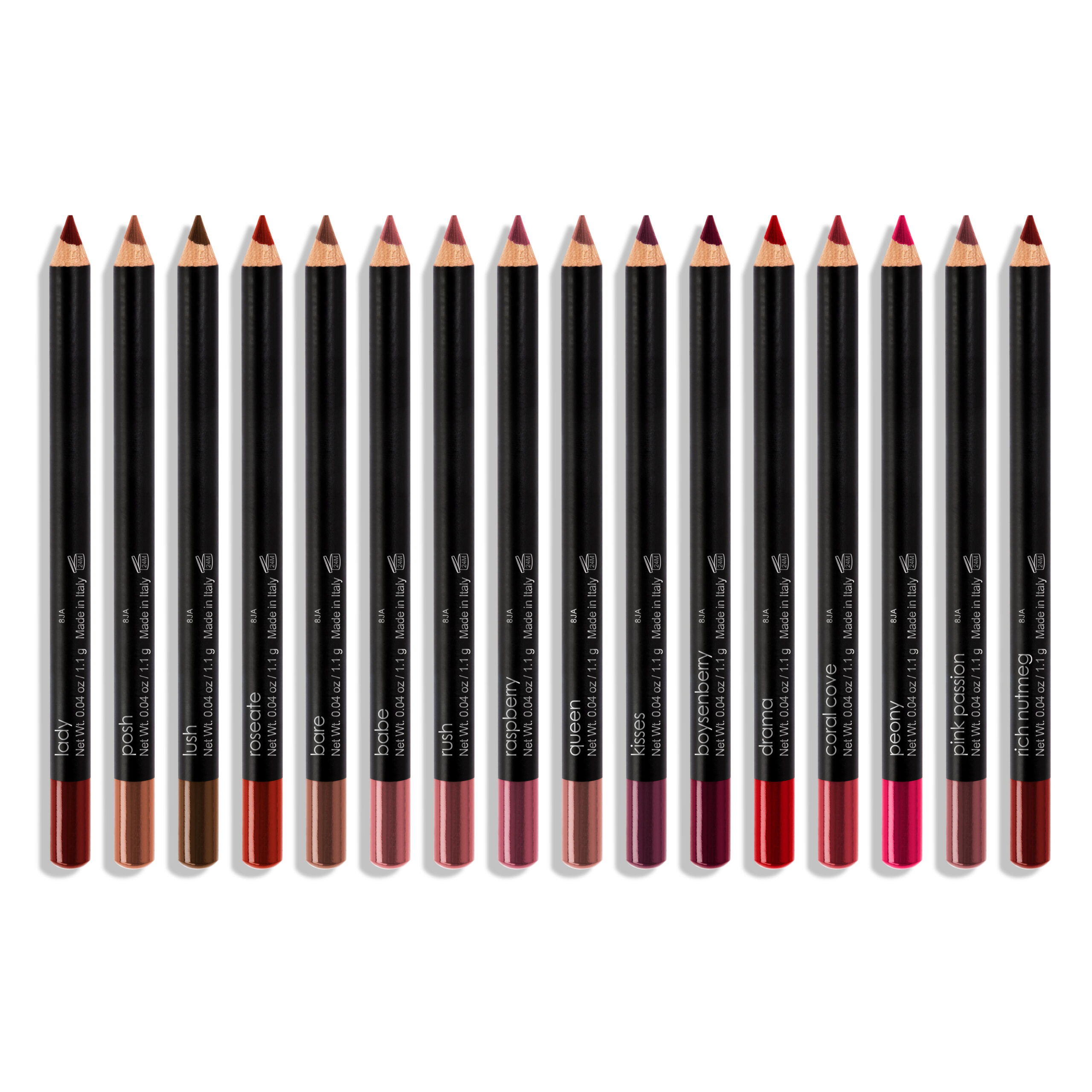 Private Label Velvet Lip Liner Sampler