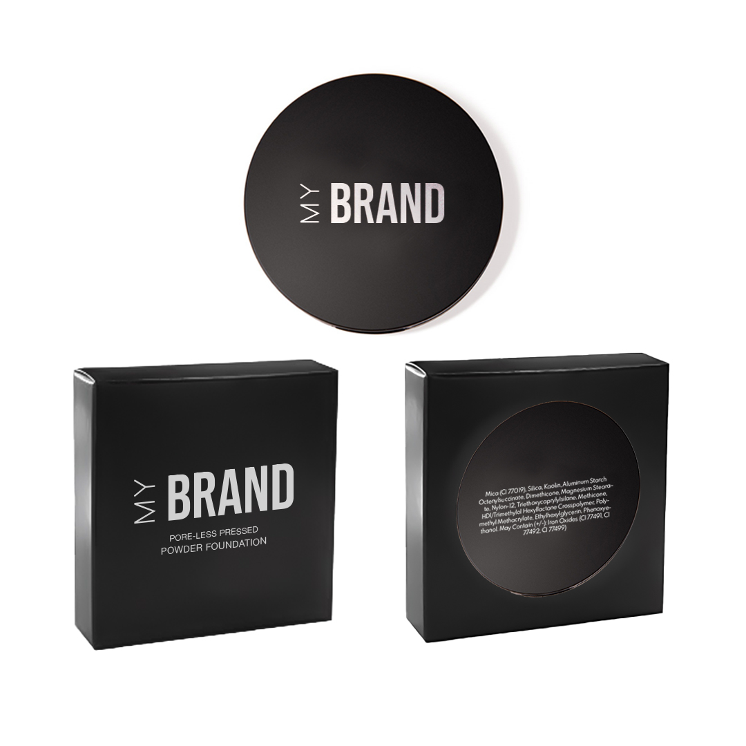 Private-Label-Pore-Less-Pressed-Powder-Foundation-Branding-Compilation